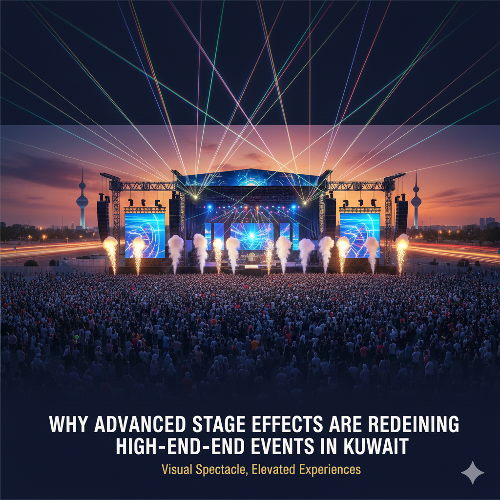 Why Advanced Stage Effects Are Redefining High-End Events in Kuwait