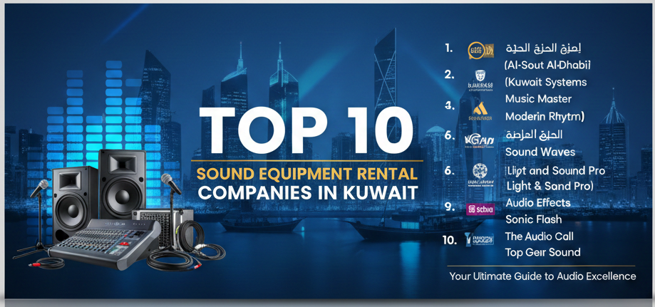 Top 10 Sound Equipment Rental Company in Kuwait