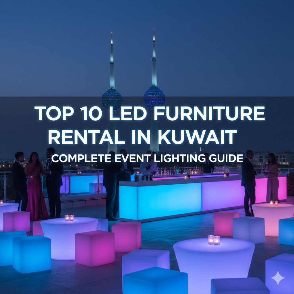 Top 10 LED Furniture Rental Company in Kuwait 