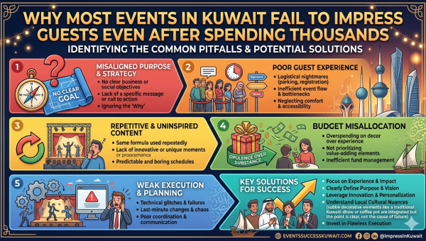 Why Most Events in Kuwait Fail to Impress Guests Even After Spending Thousands