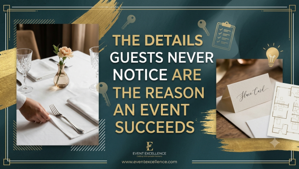 The Details Guests Never Notice Are Often the Reason an Event Succeeds