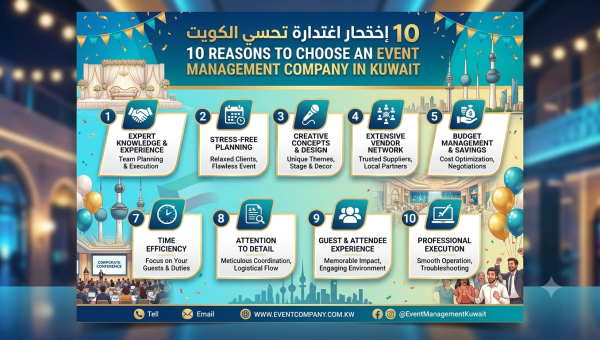 10 Reasons to Choose an Event Management Company in Kuwait